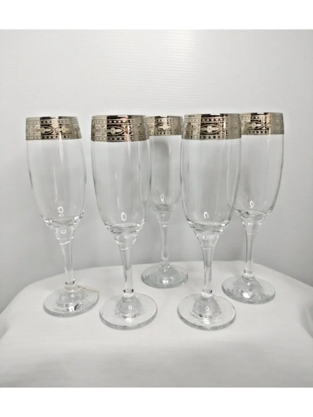 Italian Silver Platinum Rim 8